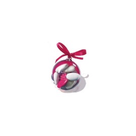 Custom box with simple ribbon (Rose pâle 513)