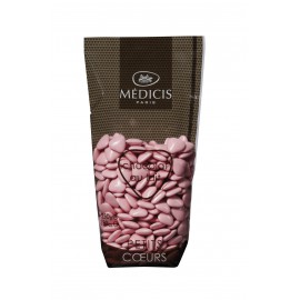 Petits Coeurs ROSE - Chocolat au Lait - Médicis