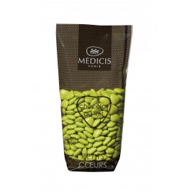 Les Petits Coeurs - Chocolat au Lait Vert Anis - Médicis