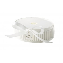 Custom box with simple ribbon (Blanc)